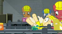 Another factory mare slips on banana peel S9E14