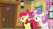 Apple Bloom 'Applejack and I are supposed to be campin' up' S3E06