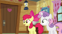 Apple Bloom 'Applejack and I are supposed to be campin' up' S3E06