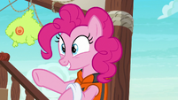 Pinkie excited to play with Applejack S6E22