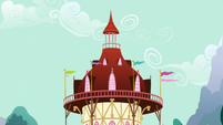 Ponyville Town Hall rooftop S5E19