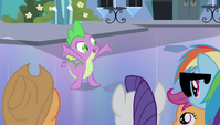 Spike -with all of Equestria watching- S4E24