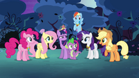The Mane six are together S4E02