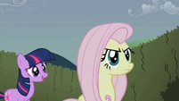 "Fluttershy! I'm so glad to see a friendly face."