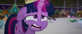 Twilight horrified by Luna's petrification MLPTM