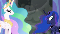 Celestia and Luna reveal a secret passage EGFF