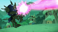 Changeling gets blasted S5E26