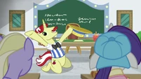 Flam appears in the classroom S8E16.png (1.02 MB) Flam teaching a friendship class? Seriously?