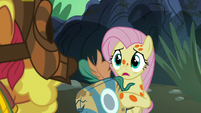 Fluttershy "the male bees aren't aggressive" S7E20