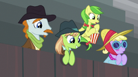 Ponies impressed by Bloofy S9E22