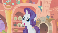 Rarity objecting S1E8