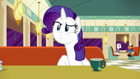 Rarity stops as Lede starts talking again S6E9