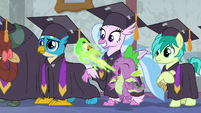 Spike belches diploma for Silverstream S8E26