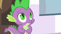 Spike listening to Fluffy Clouds S5E10