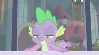 Spike looking annoyed S5E10