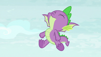 Spike trying to do a flip S8E24