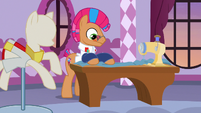 Starstreak using a sewing machine S7E9