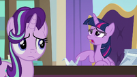 Twilight Sparkle groaning audibly S9E20