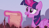 Twilight Sparkle has a cunning plan S5E25