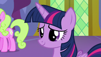 Twilight Sparkle very proud of her student S7E1