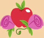 Apple Rose's cutie mark.