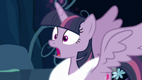 Fake Twilight gets grabbed by a light tendril S8E13