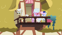 Old Ponies On Balcony S2E08