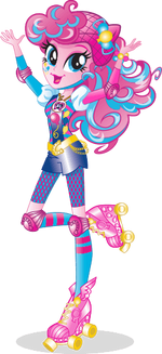 Pinkie Pie Friendship Games bio art