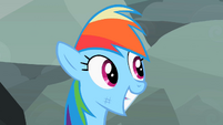 Rainbow Dash smiling 3 S2E07