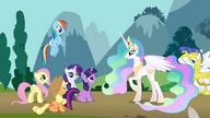 S01E10 Celestia w Ponyville