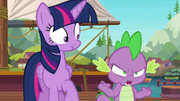 Spike "will somepony please tell me" S6E22