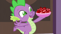Spike takes out a bowl of rubies S5E10