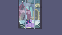 Twilight, your bed is right behind you.