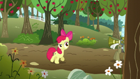 Apple Bloom pregunta ''Hacerme cargo'' Un Descanso Agotador