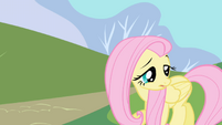 Fluttershy squeaks her name S1E01