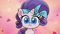 Glamour shot of Rarity in headband PLS1E5a