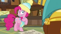 Pinkie Pie's lips are literally sealed MLPBGE