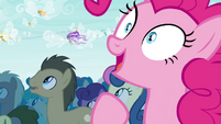 Pinkie Pie overcome by cuteness S4E16