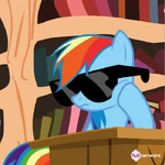 Nopony is cooler than Rainbow Danger Professionalism Dash.