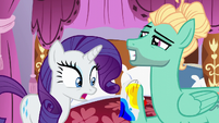 Rarity at a loss for words S6E11