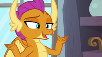 Smolder "every dragon goes through it" S8E11