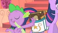Spike telling Twilight Owlowiscious is not necessary S1E24