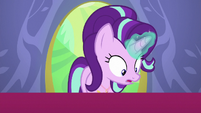 Starlight Glimmer surprised by her present S7E1