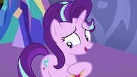 Starlight happy, surprised, and overwhelmed S7E1