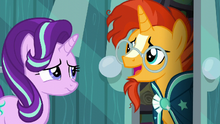 Sunburst happy to see Starlight again S6E1