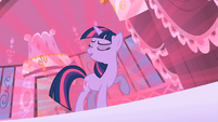 Twilight Sparkle with sunburst in background S2E03