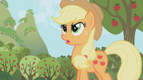 "Why of all the... This is your sister Applejack, remember? The loyalest of friends and the most dependable of ponies?"