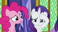 Pinkie Pie and Rarity start to cry S9E26