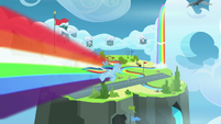 Rainbow Dash flies to Wonderbolt Academy S9E26