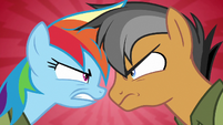 Rainbow and Quibble angrily face off S6E13